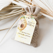 Waterverf Honingraten Bumble Bee Baby shower Cadeaulabel