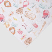 Waterverf honkbal tissuepapier (Detail)