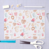 Waterverf honkbal tissuepapier (Craft)