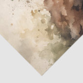  Waterverf Hoogland Kalf decoupage 10"x15" Tissuepapier (Detail)