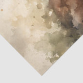  Waterverf Hoogland Kalf koe ontkoppeling Tissuepapier (Detail)