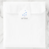 Waterverf Hookt Baby shower Envelopdichtingen Ronde Sticker (Tas)