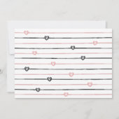 Waterverf Hoorkondiging geboorte Kaart (Achterkant)