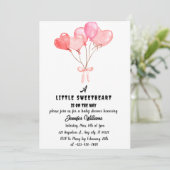 Waterverf Hoorst Kleine Lieverd Baby shower Kaart (Staand voorkant)