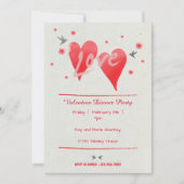 Waterverf Hoorst Kleine Lieverd Baby shower Kaart (Voorkant)