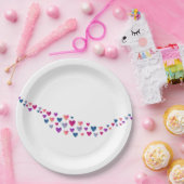 Waterverf hoort papieren Borden Papieren Bordje (Feest)