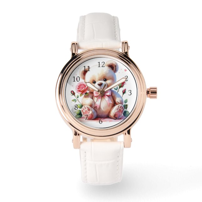 Waterverf Horloge (Voorkant)