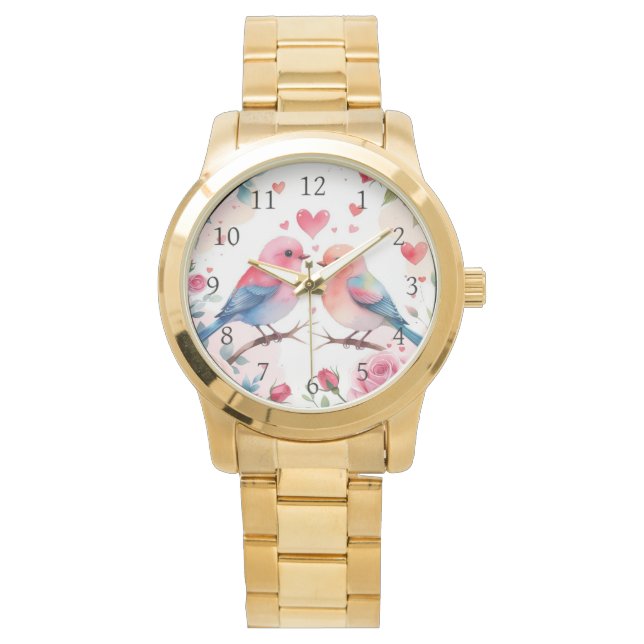 Waterverf Horloge (Voorkant)