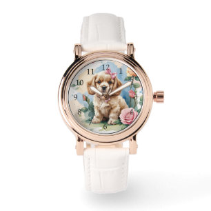Waterverf Horloge