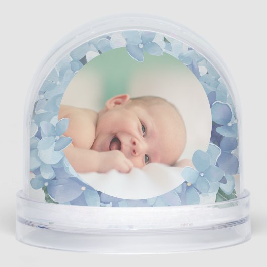 waterverf hortensia lijst Doop dank u Sneeuwbol (Voorkant)