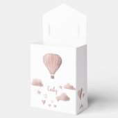 Waterverf Hot Air Ballon Favor Box Bedankdoosjes (Geopend)