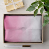 Waterverf Hot Pink Ombre Tissue Paper Tissuepapier (Geschenk)
