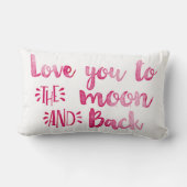 Waterverf houdt van je naar de maan en terug kussen (Achterkant)