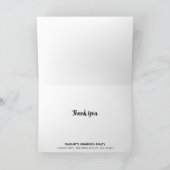 Waterverf House Business - Hartelijk dank - Kaart (Binnen)