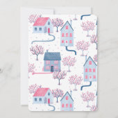 Waterverf House Change of Address Aankondiging (Achterkant)