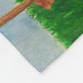 Waterverf House Fleece Deken (Hoek)