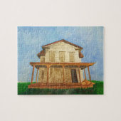 Waterverf House Puzzel (Horizontaal)