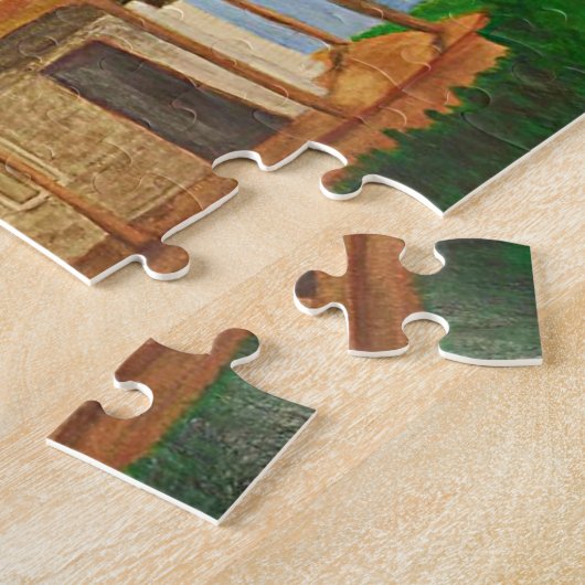 Waterverf House Puzzel (Zijkant)