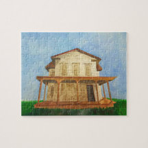 Waterverf House Puzzel