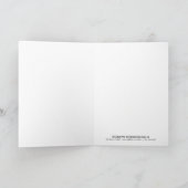 Waterverf House Real Estate Business Bedankkaart (Binnen)