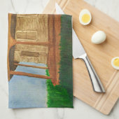 Waterverf House Theedoek (Quarter Fold)