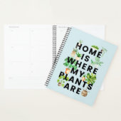 Waterverf Houseplant Tuinieren Quote Planner (Display)