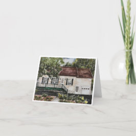 Waterverf Housewarming Kaart