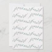 Waterverf Housewarming Uitnodigingen (Achterkant)