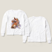 Waterverf Howling Coyotes Animal Natuur Art Baby (Voorkant /achterkant)