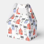 Waterverf Huis Kunst Vastgoed Makelaar Geschenkdoo Bedankdoosjes (Achterkant)