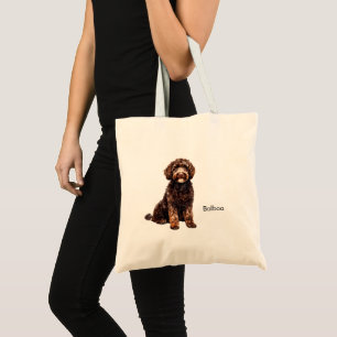 Waterverf Huisdier Afbeelding gepersonaliseerd Tote Bag