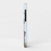 Waterverf huisje betegelde daklijsten miljoenen Case-Mate iPhone case (Achterkant/links)