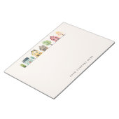 Waterverf Huizen Vastgoed Kantoor Notitieblok (Schuin)