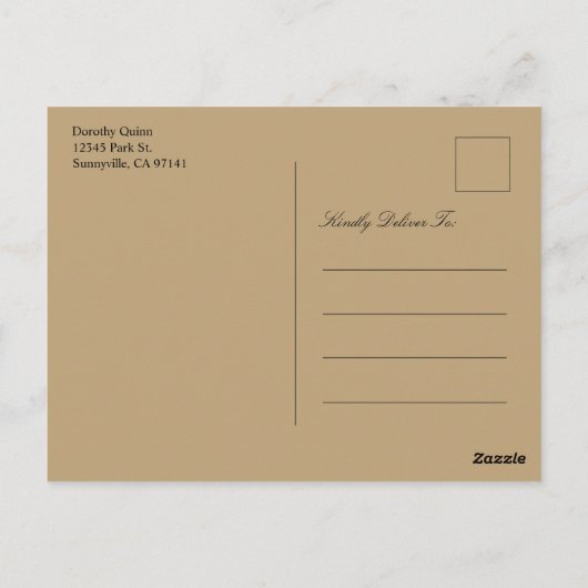 Waterverf Hummingbird Balloon uitnodiging (Achterkant)