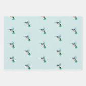Waterverf Hummingbird Inpakpapier Vel (Voorkant 3)