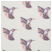 Waterverf Hummingbird Stof (Swatch)