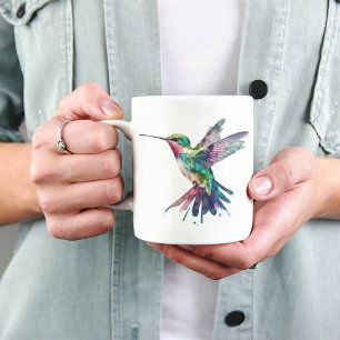 Waterverf Hummingbird Sublimation of Bird Lover Koffiemok