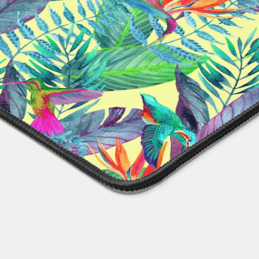 Waterverf Hummingvogels Bureaumat (Hoek)