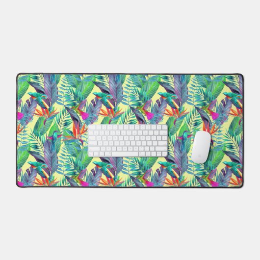 Waterverf Hummingvogels Bureaumat (Keyboard & Muis)