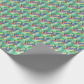 Waterverf Hummingvogels Cadeaupapier (Hoek)