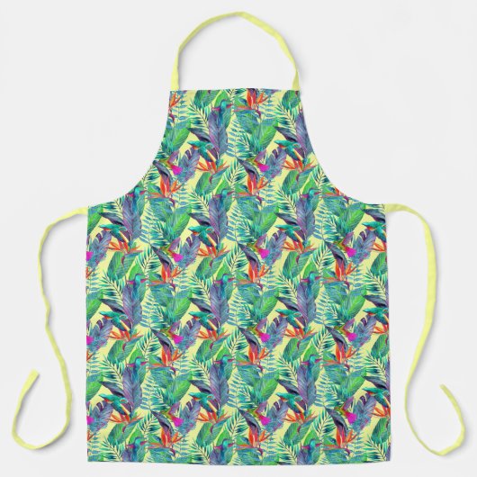 Waterverf Hummingvogels Schort (Voorkant)