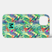 Waterverf Hummingvogels | Voeg je Initiaal toe Case-Mate iPhone Case (Achterkant (horizontaal))