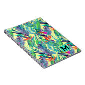 Waterverf Hummingvogels | Voeg je Initiaal toe Notitieboek (Rechterzijde)