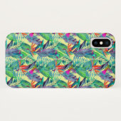 Waterverf Humminvogels in de Oerwoud Case-Mate iPhone Case (Achterkant (horizontaal))