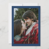 Waterverf huwelijksfoto kaart (Achterkant)