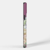 Waterverf Hydrangea Antiek Fuchsia gepersonaliseer Case-Mate iPhone Case (Achterkant / Rechts)