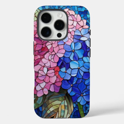 Waterverf Hydrangea Flowers Case-Mate iPhone Case (Achterkant)