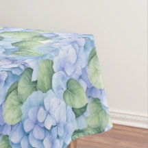 Waterverf Hydrangea Flowers