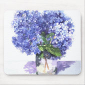 Waterverf Hydrangea Muismat (Voorkant)