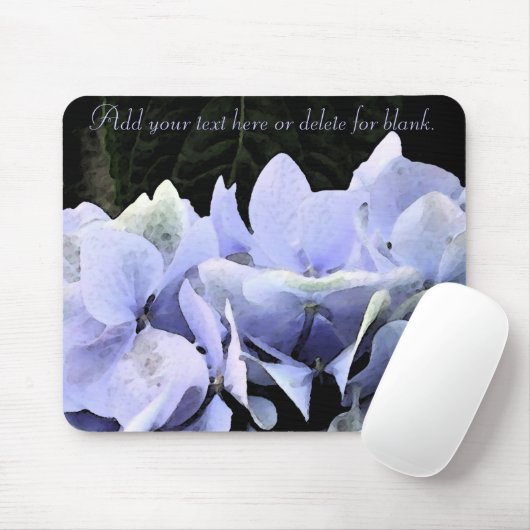 Waterverf Hydrangea Muismatten (Met muis)